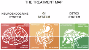 The Treatment Map Neuroendocrine System, GI System, Detox System