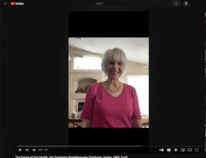 Screenshot of Stephanie Jordan, Functional Medicine Practioner